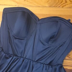 Stunning Deep ROYQ Strapless Dress